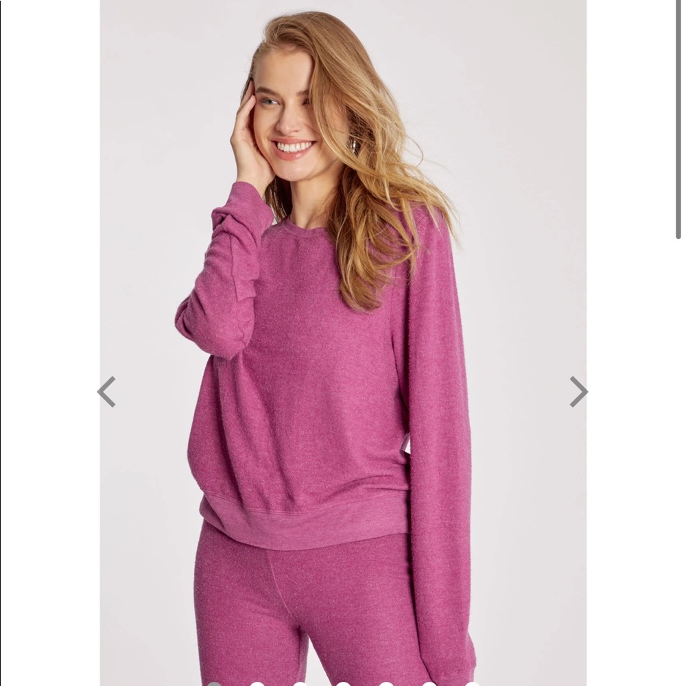 Pink wild fox sweatshirt and sweatpants